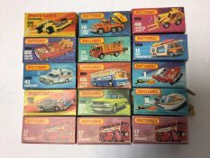 Matchbox 1:76 diecast models including Superfast (25)