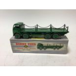 Dinky Foden Flat Truck with chains No 905 in original box