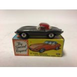 Corgi E type Jaguar with detachable Hard Top No.307, boxed