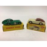 Dinky Bristol 450 Sports Coupe No 163, AC. Aceca Coupe No 167 both in original boxes (2)