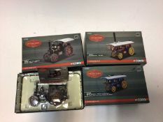 Corgi Vintage Glory of Steam 1:50 Limited Edition scale die cast models of Burrell Showman Traction