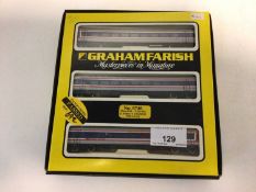 Graham Farish N gauge Network Southeast livery Class 159 3 Car set (1 motor + 2 Dummy) No.8748, boxe