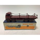 Dinky Foden Flat Truck with chains No 505 in original box