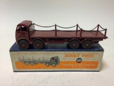 Dinky Foden Flat Truck with chains No 505 in original box