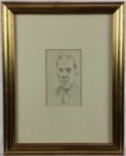 Cecil Beaton (1904-1980) pencil portrait of a gentleman