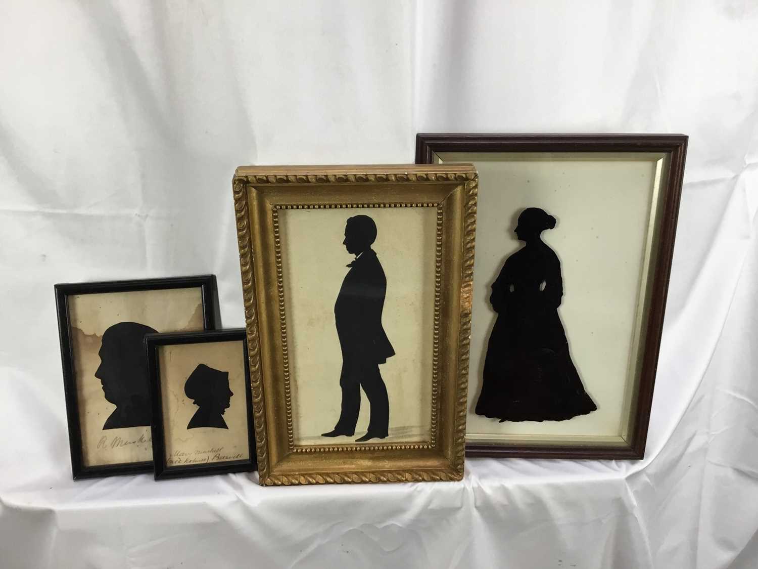 Group of four silhouettes - Image 2 of 8