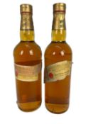 Whisky - two bottles, White Horse, with gold foil tops