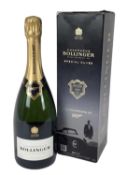 Champagne - one bottle, Bollinger 007 Special Cuvée, 75cl, in original card box