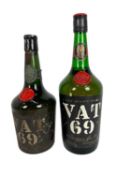 Whisky - two bottles, Sanderson & Son VAT 69