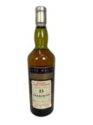 Whisky - one bottle, Teaninich Aged 23 Years, Distilled 1972