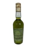 One bottle, Green Chartreuse 96%, 12 Fl. Ozs, handwritten date of 1972