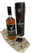 Whisky - one bottle, The Dalmore, 12 years old, 75cl., 40%, in original tube