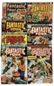 Marvel Comics Fantastic Four (1970's). Small group of Fantastic four comics to include issue 102 and