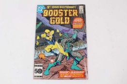 DC Comics (1986) Booster Gold #, First appearance of Booster Gold