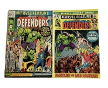 Marvel Comics Marvel Feature presents The Defendes #1 and #2 (1971 and 1972). The first and second a