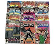 Marvel Comics Secret Wars (1984 to 1985). Complete limited series from issue 1 - 12, to include issu