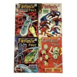 Marvel Comics Fantastic Four (1968). Issues 72, 73, 74 and 75. To include issue 72 Silver Surfer and