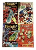 Marvel Comics Fantastic Four (1968). Issues 72, 73, 74 and 75. To include issue 72 Silver Surfer and