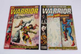 Warrior Magazine #1 (1982) (Quality) - First issue of the comics anthology that includes the debut o