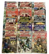 Marvel Comics Sgt. Fury and his Howling Commandos (1967 to 1973). Small group to include issue 47 an
