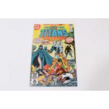 DC Comics, 1980 The New Teen Titans #2. First appearance of Deathstroke. Priced 15p