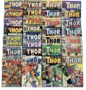 Marvel Comics The Mighty Thor (Mostly 1980's). Group of Thor comics to include issue 337 (1983), Fir