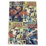 Marvel Comics the Transformers #1 (1984). First apperance of the Autobots and Decepticons, 1 in a fo
