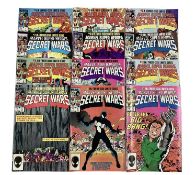Marvel Comics Secret wars (1984 and 1985). Complete run from issues 1 - 12. To include issue 8, orig