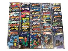 Selection of DC Comics, to include Robin, Justice League America, Ragman and The Hacker Files. Appro