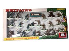 Britains Deetail British & German Infantry boxed set No.7348