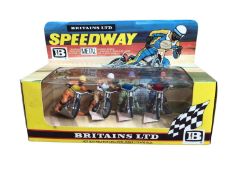 Britains Speedway No.9650, BMW Motorcycle No.9688, BMW 600cc No.9694 & Motocyclette Chopper Triake N