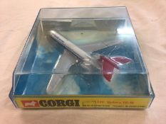 Corgi Aircraft 1970's British Airways livery Boeing 747-Jumbo No.1315 & Vickers VC-10 No.1320, boxed