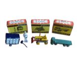Benbros Mighty Midget Series Station Wagon No.16, Electric Milk Trolley, No.7, Covered Truck No.31,