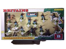 Britains Deetail models 7th Cavalry set No.7498, boxed with tags