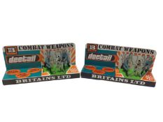 Britains Motorcycles German Army Dispatch Rider (x3), Deetails models American Patrol No.7343 (x2),