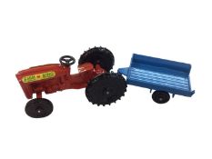 Lone Star Farmer's Boy series, plus Roadmaster Major series Farm King Tractor & Trailer, all boxed (