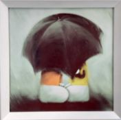 Doug Hyde (b.1972) 'You are my sunshine', limited edition giclee print on canvas (125/495), framed,