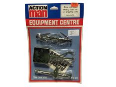 Palitoy Action Man Equipment Centre Weapons & Accessories, in vacuum pack on card (5)