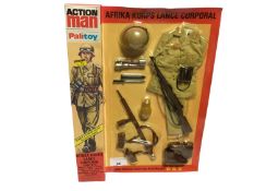 Palitoy Action Man Afrika Korps Lance Corporal, in locker box packaging No.34331 (1)