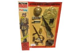 Palitoy Action Man Afrika Korps Lance Corporal, in locker box packaging No.34331 (1)