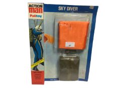 Palitoy Action Man Sky Diver Accessories, in locker box packaging No.34175 (1)