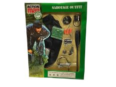 Palitoy Action Man (c1980's) Mountain & Artic, SAS & Sabotage Outfits, in packaging (3)