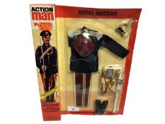 Palitoy Action Man Royal Hussars Outfit, in locker box packaging No.34325 (1)