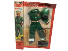 Palitoy Action Man Pursuit Craft Pilot Outfit, in locker box packaging No.34323 (1)