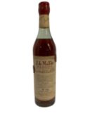 One bottle, J. De Malliac 20 year old oak aged Armagnac, Extra Hors D'Age, Chateau de Mailliac, bott