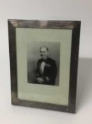 Art Deco Continental silver mounted photograph frame