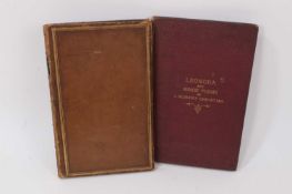 J. Robert Christian inscribed two volumes
