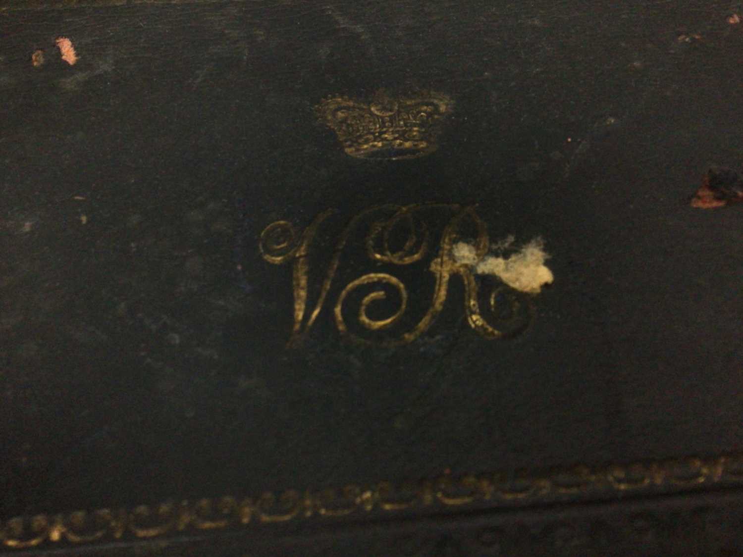 Victorian Grant of Arms on vellum for Beauchamp Kerr Warren Pearse Rector of Ascot dated 14th Septem - Image 8 of 8