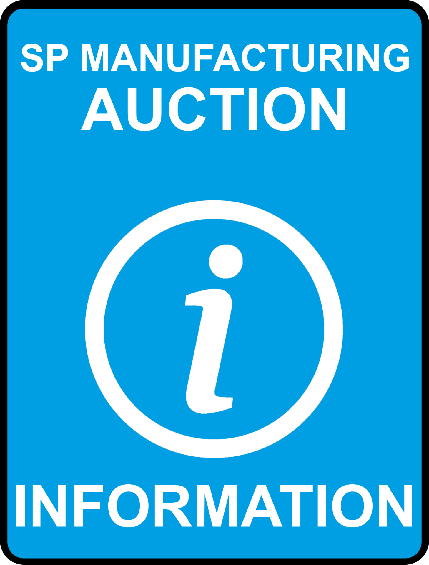 SP Manufacturing Auction Information