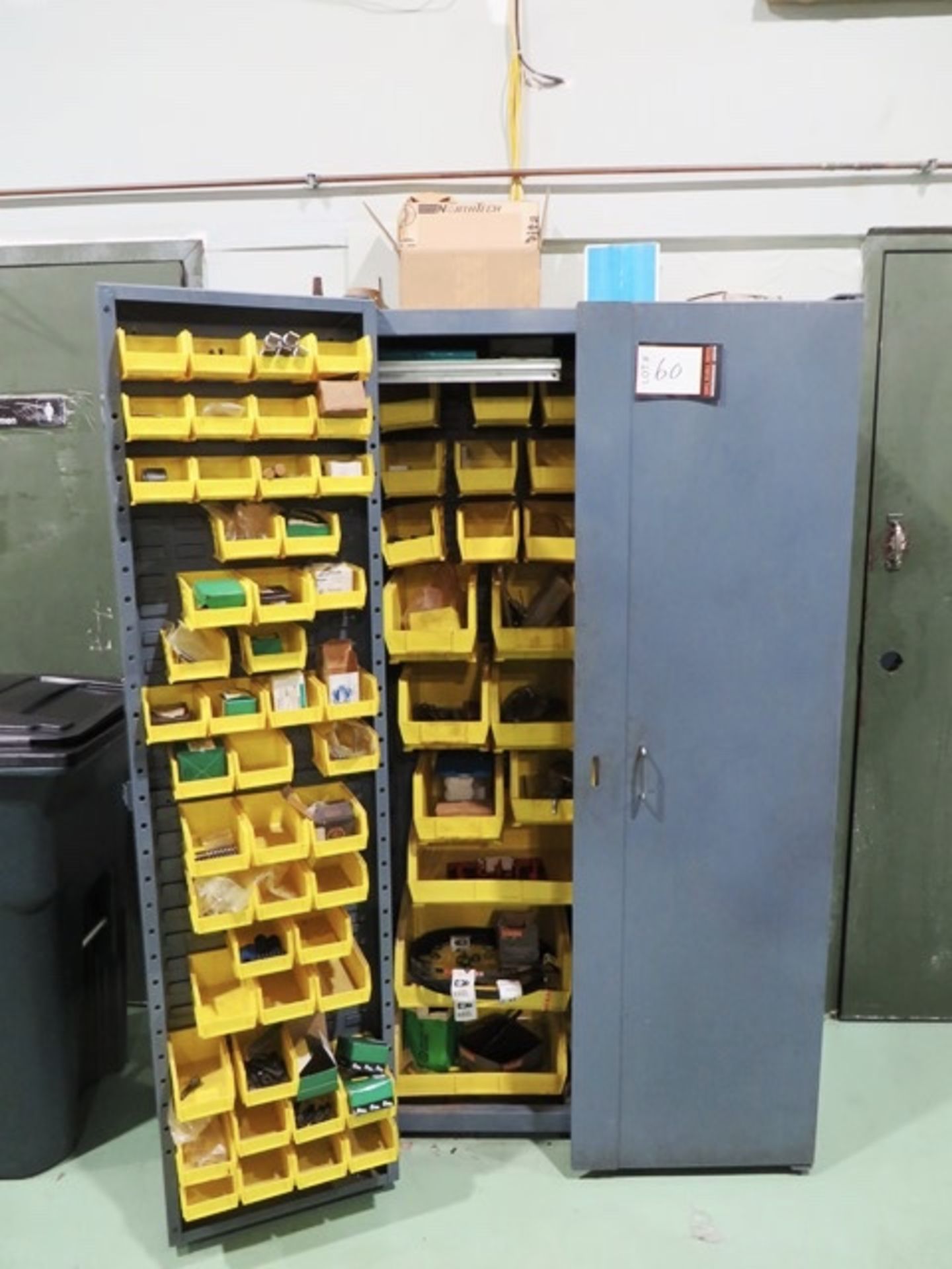 2-Door Stronghold Type Cabinet with Contents